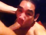 asian boy sucks thick dick (29'')