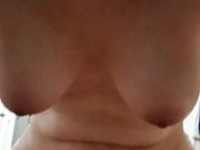 wife sucking cock and balls after fucking