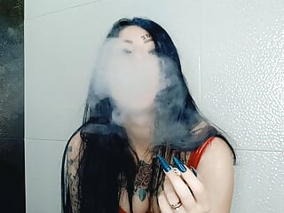 Smoking fetish. Lots of cigarette smoke. You will become my ashtray.