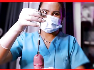  video: EDGING & SOUNDING by Sadistic Nurse DominaFire