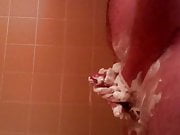 Cum shower
