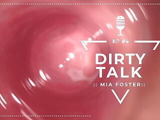 Please, Cum inside my Pussy... Dirty Talk and Hot Pussy spreading and internal camera (Dirty Talk #4)