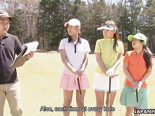 Asian Golf, Golf, Course, Teen Babe