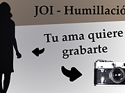 Spanish JOI con anal, CEI y humillacion. Prepara la camara.