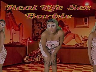 Life Size Black Stripper Barbie At Dixie'z Southern Paradise