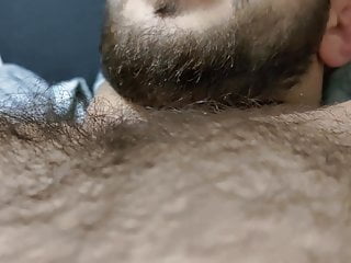 Hairy Chested Stud Shows Off Dirty Talk Calm Voice Asmr...