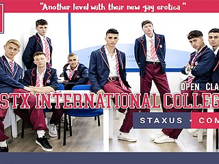 Staxus International College Episode 01 Story And Sex Young College Students Have Sex After School...