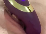 Close up orgasm