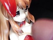 FREEing Mikuru Asahina Red Bunny figure bukkake