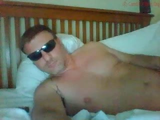 Sexy Stud Wear's His Sunglasses At Night
