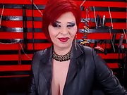 Seductive Red Head Dom Milf Smoking On Cam In Boots