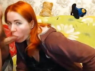 Suction, Redhead, Masturbate, Pussy Girl