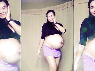 Pregnant Babe, Babe, Pregnant, Teasing