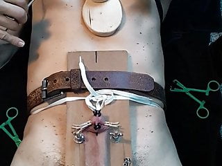 Self cbt and nipple torture part 2