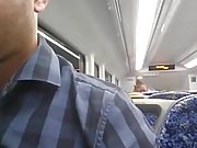 Couple on train having sex :-)