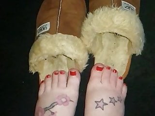 Slipper fetish 4 ugg slippers...