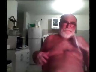 grandpa cum on cam