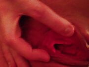 Large labia pussy gaping stretching clit jewelry ass ready 