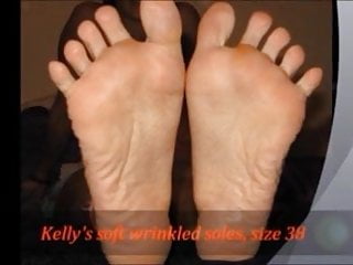Kelly&#039;s smooth wrinkled soles