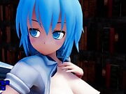 Touhou MMD - Cirno Sex in the Mansion