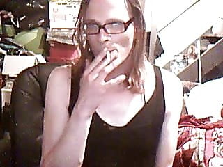 Smoking In Sexy Cloths