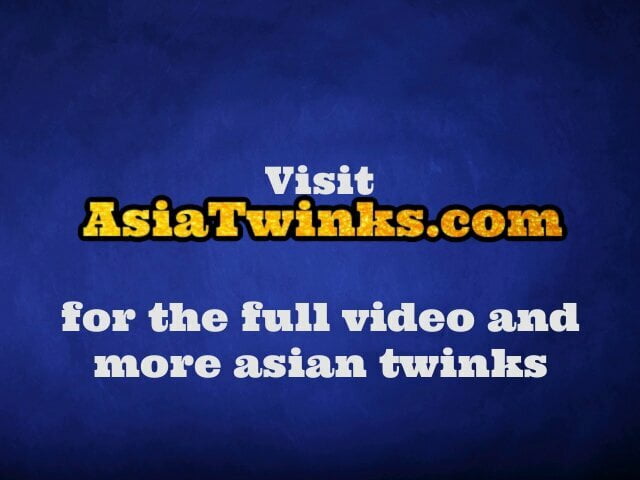 Partying Asian twinks sucking and jizzing during anal orgy