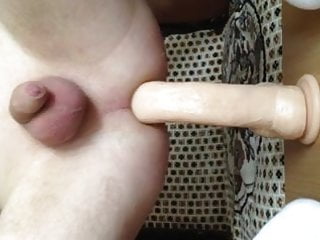 Huge Dildo In My Asshole With Hot Close View