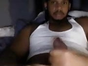 Str8 Southside Chicago Black Guy Wanks & Cums On Cam
