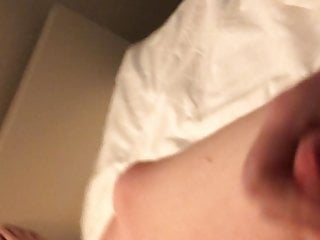 BBW hotel blow job