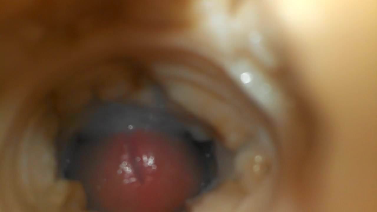 close up cumming inside pussy