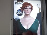 Cum on Christina Hendricks 2