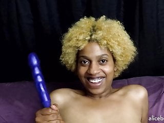 Alice bound solo dildo...