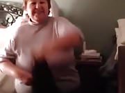 Grandma big boob