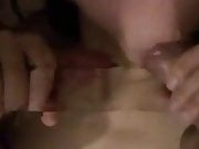 Russian whore + 2 guys. Nice cumshot on her face