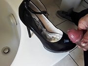 cum on my ex gf heels