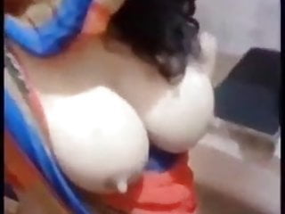 Indian Savita, Big Boob Wife, Her Big Tits, Auntie