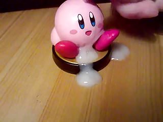 Kirby Amiibo SoF Bukkake (Smash)