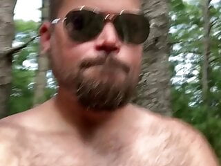 I like to go for hikes completely naked!