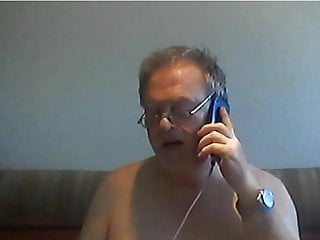 Grandpa play on webcam...