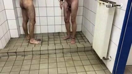 Masters Feet & Piss 2 - Fun in the Bathroom, after work - 9