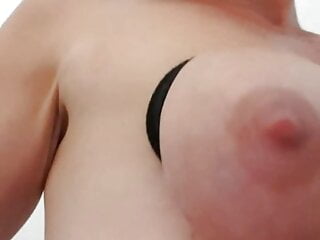  video: Orgasm in camping shower