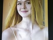 Elle Fanning Cum Tribute