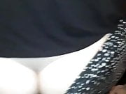 My wife's ass jiggling in thong