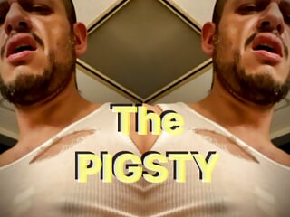 The PIGSTY, horny MACHO. Nipples flashing.