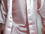 Sexy Silk Bridesmaid Dress Ejaculation