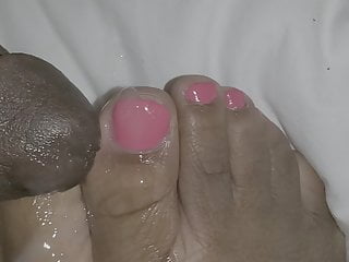 Toes, Amateur, Foot Fetish, American Chubby