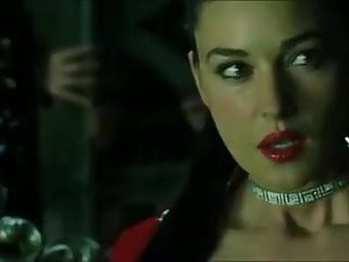 Monica Bellucci Red Hot Cleavage