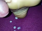 sperm top of toes 