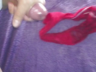 On Red Thong...
