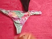 Cum on roommates panties 